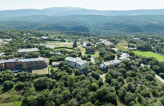 La clínica en el Parque Natural del Montseny