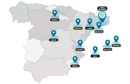 Delegaciones ambulatorias IH