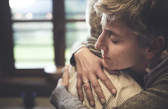 Sesión terapéutica durante tratamiento en régimen de ingreso